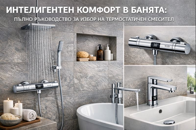 Пълно ръководство за избор на термостатичен смесител