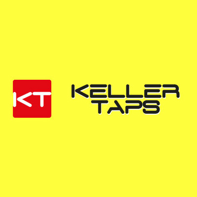 Смесител стенен за вана и душ за баня, черен KELLER TAPS MN10SDNO