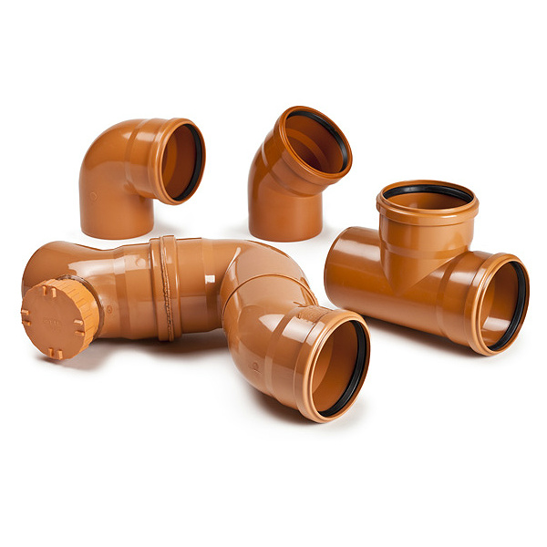 Red Li Pvc REDI PVC-U Дъга 87* за канализация ф200мм 071205E