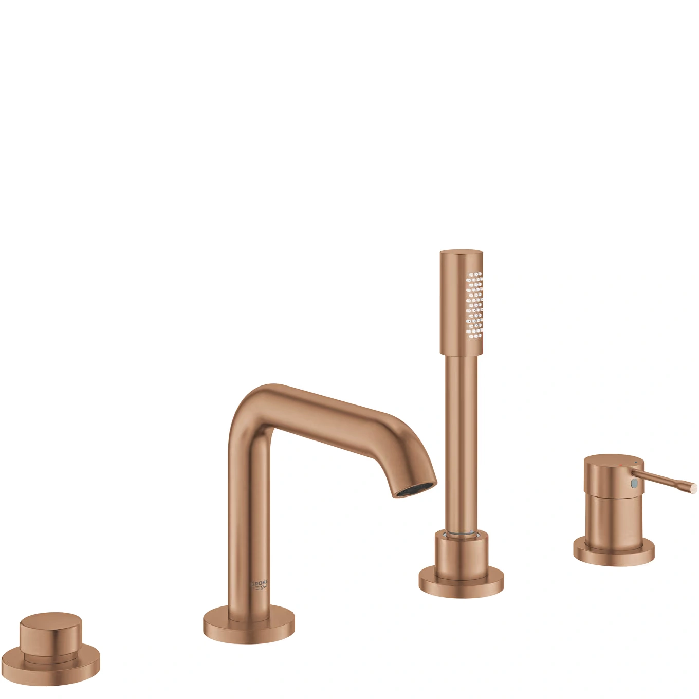 Смесител за вграждане на борда за вана brushed warm sunset Grohe Essence 19578DL1